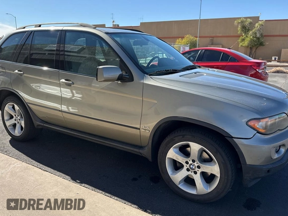 2005 BMW X5 4.4i with VIN 5UXFB53545LV11448, listed as a Copart auction lot 80534474 with 88,374 mi miles and Clean Title. Bid and sale history available at carsss.com. Image 1.