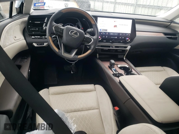 2023 Lexus RX with VIN 2T2BAMBA8PC016445, listed as a Copart auction lot 89324395 with 10,154 mi miles and Salvage Title. Bid and sale history available at carsss.com. Image 8.