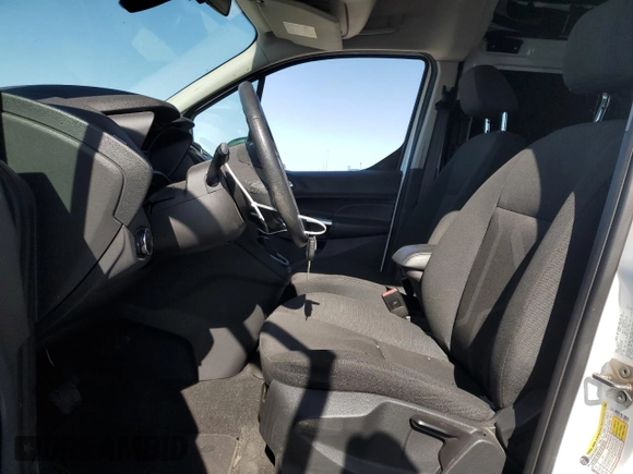 2014 Ford Transit Connect XLT with VIN NM0LE7F71E1140133, listed as a Copart auction lot 58371725 with 55,121 mi miles and Salvage title. Bid and sale history available at DreamBid. Image 7.