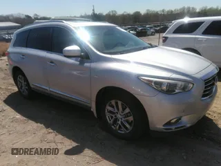 2015 Infiniti QX60 with VIN 5N1AL0MM6FC536804, listed as a IAAI auction lot 41877099 with 129,743 mi miles and . Bid and sale history available at DreamBid. Image 1.