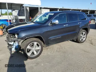 2014 Jeep Grand Cherokee Limited with VIN 1C4RJEBT0EC141553, listed as a Copart auction lot 50835405 with 61,585 mi miles and Salvage Title. Bid and sale history available at DreamBid. Image 1.