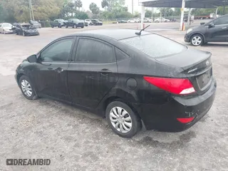 2017 Hyundai Accent SE with VIN KMHCT4AE1HU249106, listed as a IAAI auction lot 41714238 with 183,247 mi miles. Bid and sale history available at carsss.com. Image 3.