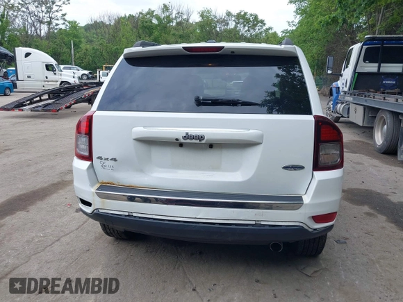 2016 Jeep Compass High Altitude with VIN 1C4NJDEB0GD546305, listed as a IAAI auction lot 42371770 with 158,486 mi miles and . Bid and sale history available at DreamBid. Image 16.