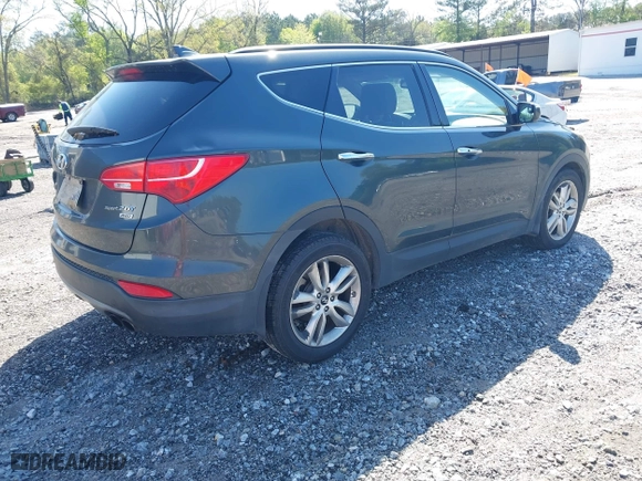 2013 Hyundai Santa Fe 2.0T Sport with VIN 5XYZUDLA6DG019790, listed as a IAAI auction lot 41980044 with 282,456 mi miles. Bid and sale history available at carsss.com. Image 4.