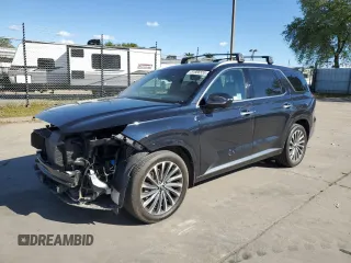 2023 Hyundai Palisade Calligraphy z VIN KM8R74GE5PU601026, wystawiony jako Copart lot #51806555 z przebiegiem 11 622 mil mil oraz Szkoda całkowita • Salvage title. Historia ofert i sprzedaży dostępna na DreamBid. Obrazek 1.