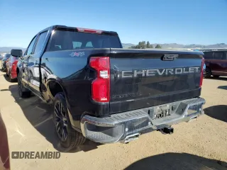 2023 Chevrolet Silverado 1500 LTZ with VIN 1GCUDGE85PZ203694, listed as a Copart auction lot 88726315 with 2,816 mi miles and Salvage Title. Bid and sale history available at carsss.com. Image 2.