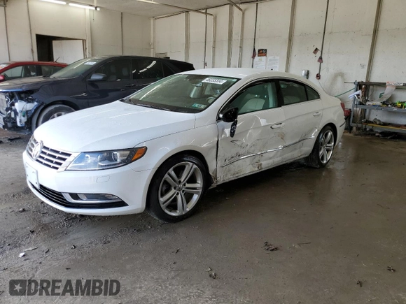 2013 Volkswagen CC R-Line with VIN WVWBP7AN3DE520970, listed as a Copart auction lot 46055334 with 75,278 mi miles and Salvage Title. Bid and sale history available at carsss.com. Image 1.