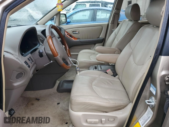 2002 Lexus RX 300 with VIN JTJGF10U720122702, listed as a Copart auction lot 60160714 with 120,775 mi miles and Non Repairable. Bid and sale history available at carsss.com. Image 7.