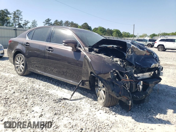2013 Lexus GS 350 with VIN JTHBE1BL2D5020572, listed as a Copart auction lot 53092485 with 108,238 mi miles and Salvage title. Bid and sale history available at DreamBid. Image 4.