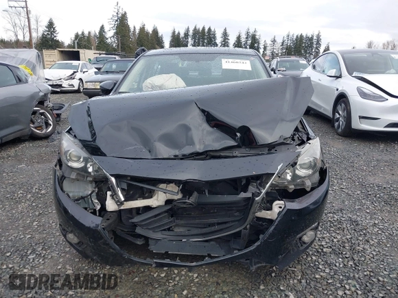 2015 Mazda 3 i Grand Touring with VIN JM1BM1W77F1230211, listed as a IAAI auction lot 41460344 with 106,544 mi miles and . Bid and sale history available at DreamBid. Image 12.