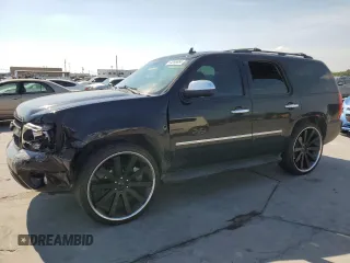 2010 Chevrolet Tahoe LTZ z VIN 1GNUCCE04AR231071, wystawiony jako Copart lot #64066884 z przebiegiem 129 578 mil mil oraz Szkoda całkowita • Salvage title. Historia ofert i sprzedaży dostępna na DreamBid. Obrazek 1.