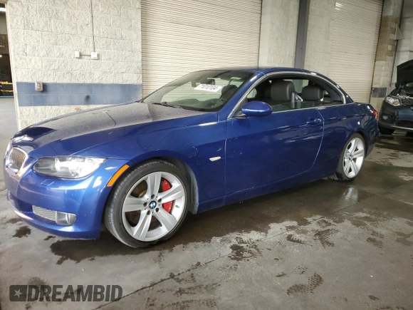 2008 BMW 3 Series 335i with VIN WBAWL735X8PX54458, listed as a Copart auction lot 71010104 with 56,304 mi miles and Salvage Title. Bid and sale history available at carsss.com. Image 1.