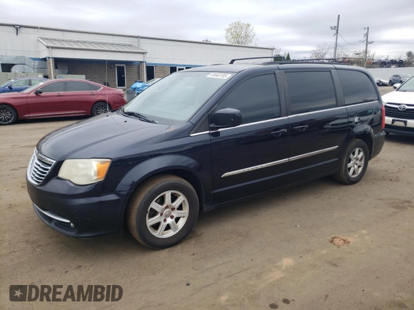 2011 Chrysler Town & Country Touring with VIN 2A4RR5DG7BR633566, listed as a Copart auction lot 53846195 with 183,456 mi miles and Clean Title. Bid and sale history available at carsss.com. Image 1.