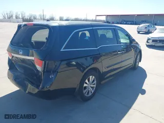 2016 Honda Odyssey SE with VIN 5FNRL5H39GB115475, listed as a IAAI auction lot 41759122 with 1 mi miles. Bid and sale history available at carsss.com. Image 4.