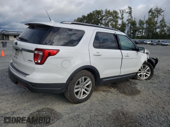 2018 Ford Explorer XLT with VIN 1FM5K8D83JGA26157, listed as a Copart auction lot 61283175 with 66,369 mi miles and Salvage title. Bid and sale history available at DreamBid. Image 3.