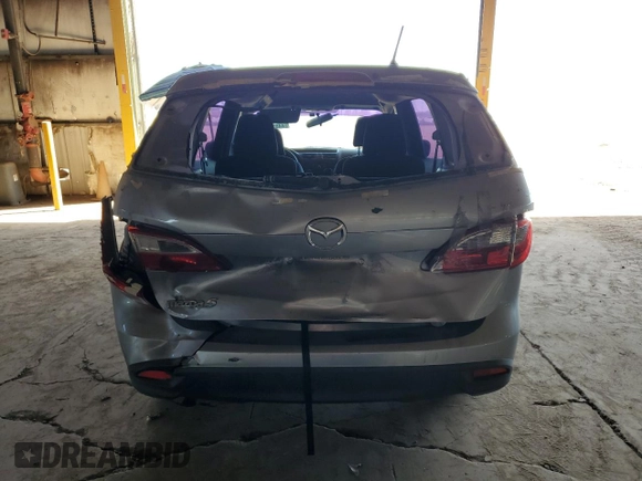 2012 Mazda 5 Sport with VIN JM1CW2BL6C0115463, listed as a Copart auction lot 44831504 with 90,207 mi miles and Salvage Title. Bid and sale history available at DreamBid. Image 6.
