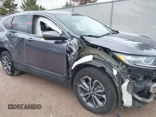 2022 Honda CR-V EX-L with VIN 7FARW2H81NE011064, listed as a IAAI auction lot 42010217 with 1 mi miles. Bid and sale history available at carsss.com. Image 17.