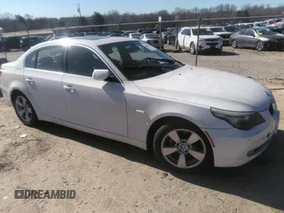 2008 BMW 5 Series 528i with VIN WBANU53508CT15533, listed as a IAAI auction lot 41804462 with Not Provided miles and . Bid and sale history available at carsss.com. Image 1.
