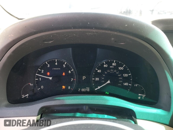 2010 Lexus RX 350 with VIN 2T2BK1BA1AC048463, listed as a Copart auction lot 45956115 with 218,048 mi miles and Salvage Title. Bid and sale history available at carsss.com. Image 9.