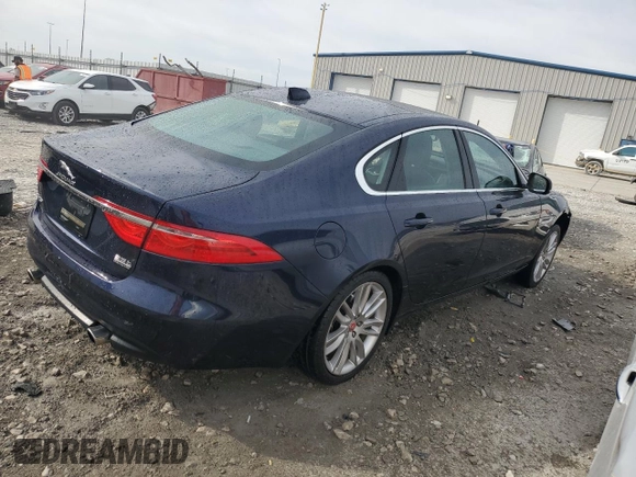 2017 Jaguar XF 35t Prestige with VIN SAJBK4BV5HCY40838, listed as a Copart auction lot 78018694 with 91,224 mi miles and Salvage Title. Bid and sale history available at carsss.com. Image 3.