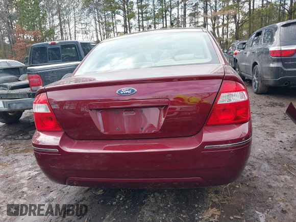2005 Ford Five Hundred Limited with VIN 1FAFP25155G129701, listed as a IAAI auction lot 41402097 with 86,264 mi miles. Bid and sale history available at carsss.com. Image 16.