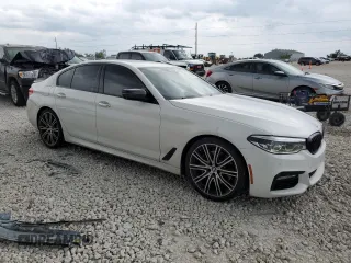 2017 BMW 5 Series 540i with VIN WBAJE5C32HG914839, listed as a Copart auction lot 54565725 with 71,795 mi miles and Salvage title. Bid and sale history available at DreamBid. Image 4.