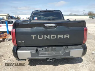 2022 Toyota Tundra Capstone Hybrid with VIN 5TFVC5DB7NX008259, listed as a Copart auction lot 44306175 with 73,691 mi miles and Salvage title. Bid and sale history available at DreamBid. Image 6.