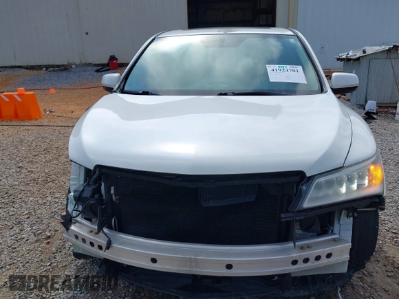 2014 Acura MDX with VIN 5FRYD3H25EB016572, listed as a IAAI auction lot 41924701 with 121,346 mi miles and . Bid and sale history available at DreamBid. Image 6.
