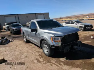 2021 Ford F-150 XL with VIN 1FTMF1C50MKD81601, listed as a Copart auction lot 49331765 with 65,702 mi miles and Salvage title. Bid and sale history available at DreamBid. Image 14.