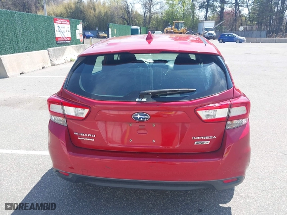 2017 Subaru Impreza Sport with VIN 4S3GTAM67H3738222, listed as a IAAI auction lot 42114564 with 116,600 mi miles. Bid and sale history available at carsss.com. Image 16.