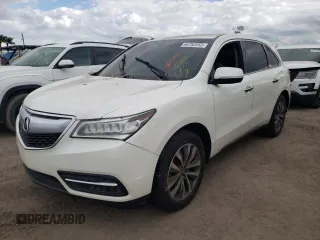 2016 Acura MDX w/Tech with VIN 5FRYD3H41GB005802, listed as a Copart auction lot 64752252 with 0 mi miles. Bid and sale history available at carsss.com. Image 2.