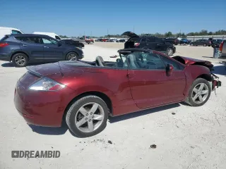 2007 Mitsubishi Eclipse GT with VIN 4A3AL35T07E036703, listed as a Copart auction lot 45670325 with Not Provided miles and Salvage Title. Bid and sale history available at DreamBid. Image 3.