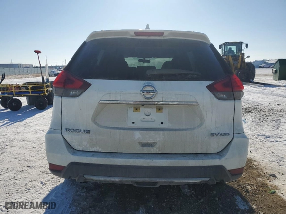2017 Nissan Rogue SV with VIN KNMAT2MV2HP546539, listed as a Copart auction lot 45392605 with 112,827 mi miles and Salvage Title. Bid and sale history available at carsss.com. Image 6.