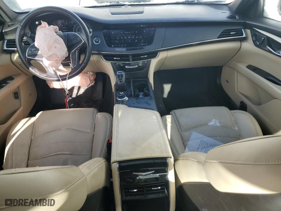 2019 Cadillac CT6 Luxury AWD with VIN 1G6KB5RS6KU117942, listed as a Copart auction lot 81820954 with 0 mi miles and Salvage Title. Bid and sale history available at carsss.com. Image 8.