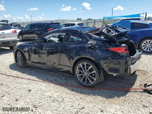 2019 Lexus RC with VIN JTHHA5BC2K5009615, listed as a Copart auction lot 64201584 with 0 mi miles and Non Repairable. Bid and sale history available at carsss.com. Image 2.