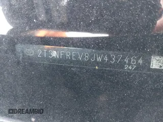 2018 Toyota RAV4 SE с VIN 2T3NFREV8JW437464, выставлен на аукционе IAAI как лот 42385066 с пробегом 90 732 миль миль и . История ставок и продаж доступна на DreamBid. Изображение 9.