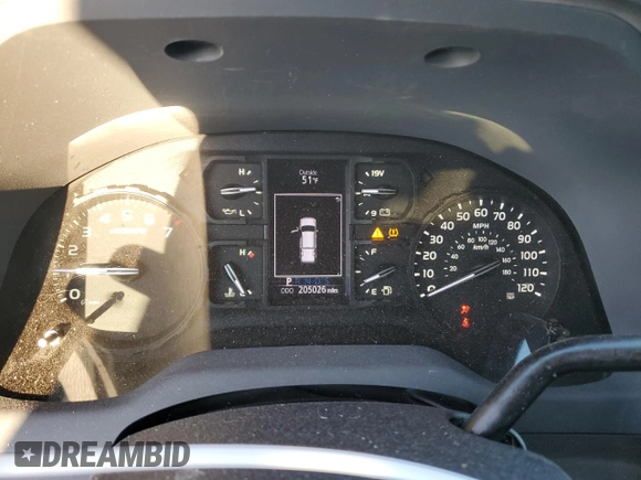2019 Toyota Tundra SR with VIN 5TFRM5F16KX142078, listed as a Copart auction lot 83029394 with 205,026 mi miles and Salvage title. Bid and sale history available at DreamBid. Image 9.