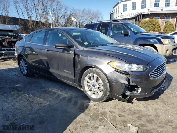 2019 Ford Fusion Hybrid SE with VIN 3FA6P0LU3KR211111, listed as a Copart auction lot 47391295 with 93,627 mi miles and Salvage Title. Bid and sale history available at carsss.com. Image 4.