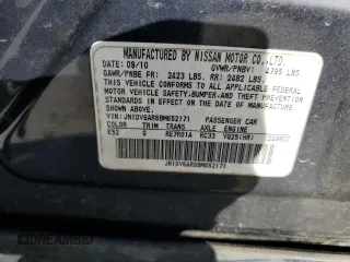 2011 Infiniti G25 x with VIN JN1DV6AR6BM652171, listed as a Copart auction lot 80255524 with 232,576 mi miles and Salvage Title. Bid and sale history available at DreamBid. Image 14.
