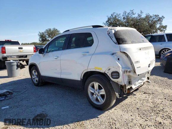 2019 Chevrolet Trax LT z VIN 3GNCJLSB1KL155891, wystawiony jako Copart lot #49586375 z przebiegiem Nie podano mil oraz Szkoda całkowita • Salvage title. Historia ofert i sprzedaży dostępna na DreamBid. Obrazek 2.