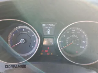 2013 Hyundai Elantra GT with VIN KMHD35LE4DU117801, listed as a Copart auction lot 74888134 with 97,453 mi miles and Salvage Title. Bid and sale history available at carsss.com. Image 9.