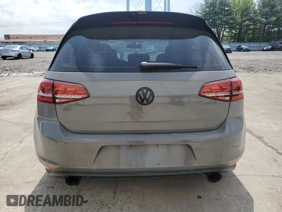 2015 Volkswagen Golf GTI Autobahn with VIN 3VW4T7AU5FM016751, listed as a Copart auction lot 53687814 with 79,501 mi miles. Bid and sale history available at carsss.com. Image 6.