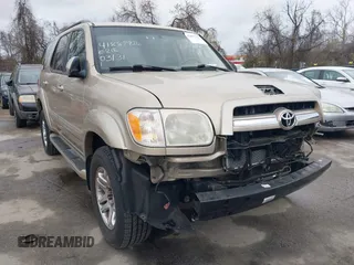 2006 Toyota Sequoia SR5 with VIN 5TDBT44A36S259629, listed as a IAAI auction lot 41887926 with 170,072 mi miles and . Bid and sale history available at DreamBid. Image 13.