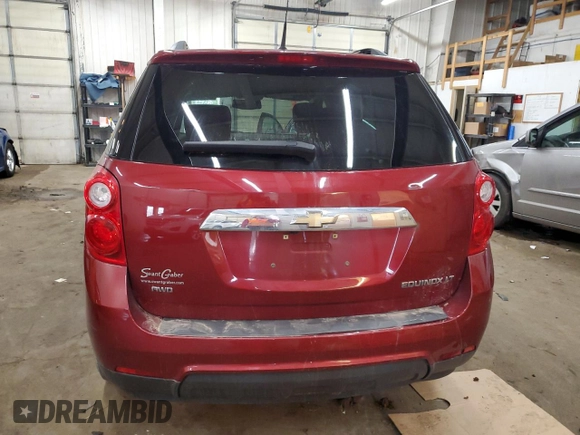 2011 Chevrolet Equinox 2LT with VIN 2CNFLNECXB6230314, listed as a Copart auction lot 51684465 with 81,426 mi miles and Salvage Title. Bid and sale history available at DreamBid. Image 6.