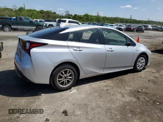 2022 Toyota Prius L Eco with VIN JTDKAMFU0N3176513, listed as a Copart auction lot 55253605 with 47,950 mi miles and Non Repairable. Bid and sale history available at DreamBid. Image 3.