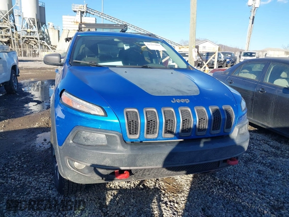 2017 Jeep Cherokee Trailhawk with VIN 1C4PJMBS4HW602362, listed as a IAAI auction lot 41337004 with 139,926 mi miles and . Bid and sale history available at DreamBid. Image 12.