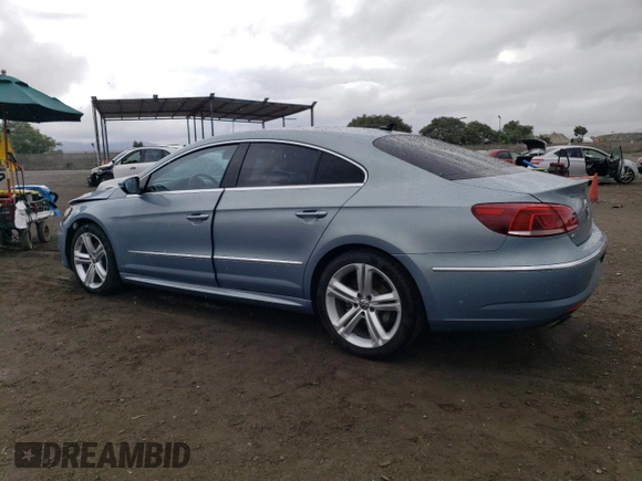 2013 Volkswagen CC R-Line with VIN WVWBP7AN1DE561937, listed as a Copart auction lot 72473774 with 93,102 mi miles and Salvage Title. Bid and sale history available at DreamBid. Image 2.