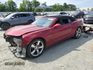 2014 Chevrolet Camaro LT with VIN 2G1FC3D32E9221970, listed as a Copart auction lot 61533935 with 196,706 mi miles and Salvage title. Bid and sale history available at DreamBid. Image 1.