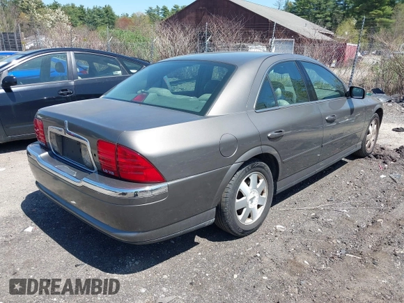 2002 Lincoln LS w/Base Pkg with VIN 1LNHM87A22Y692752, listed as a IAAI auction lot 42155607 with 119,476 mi miles. Bid and sale history available at carsss.com. Image 4.