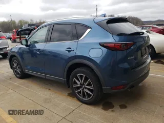 2018 Mazda CX-5 Grand Touring with VIN JM3KFADM8J1351624, listed as a Copart auction lot 50965465 with 66,210 mi miles and Salvage Title. Bid and sale history available at DreamBid. Image 2.